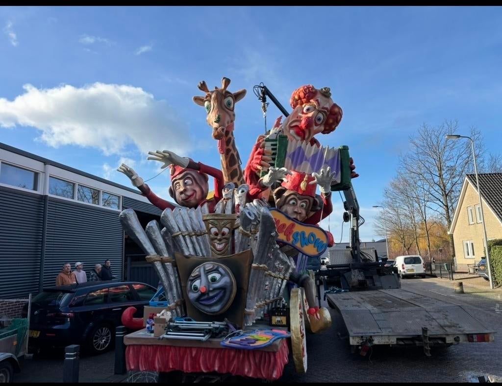 Te koop/ ruil Mooie Paverpol Carnavalswagen, Ophalen, Gebruikt