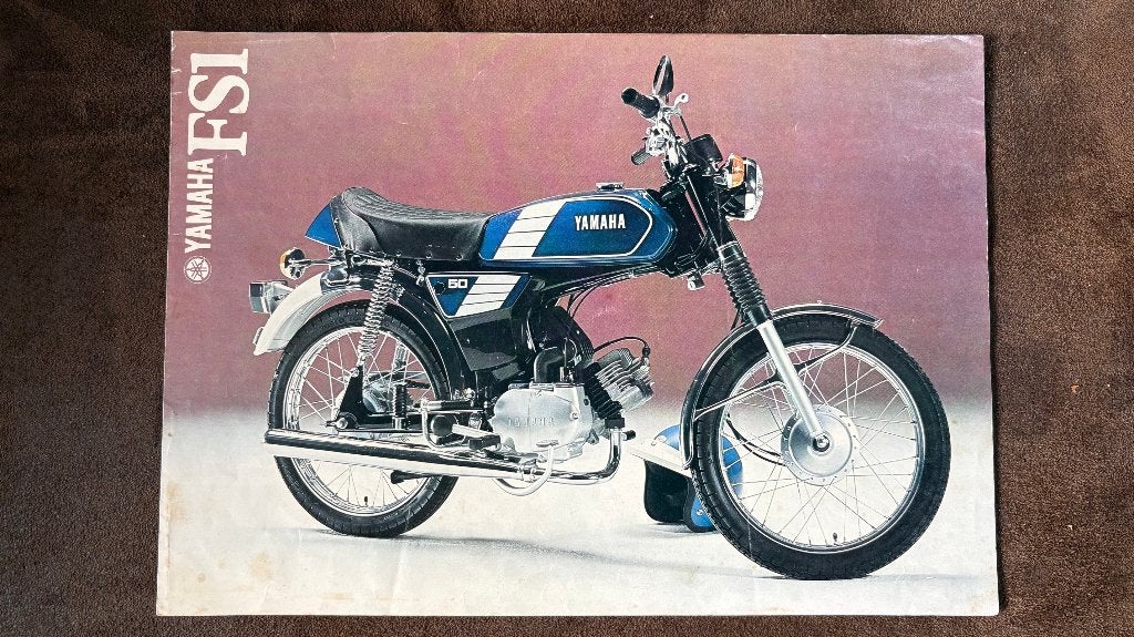 Yamaha FS1 folder model 3E9 bouwjaar 1980, Fietsen en Brommers, Ophalen of Verzenden