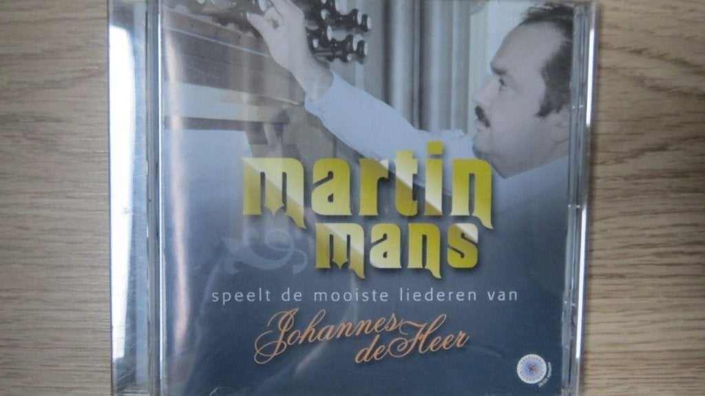Cd orgel: Martin Mans speelt liederen van Johannes de Heer, Cd's en Dvd's, Ophalen of Verzenden, Zo goed als nieuw, Gospel