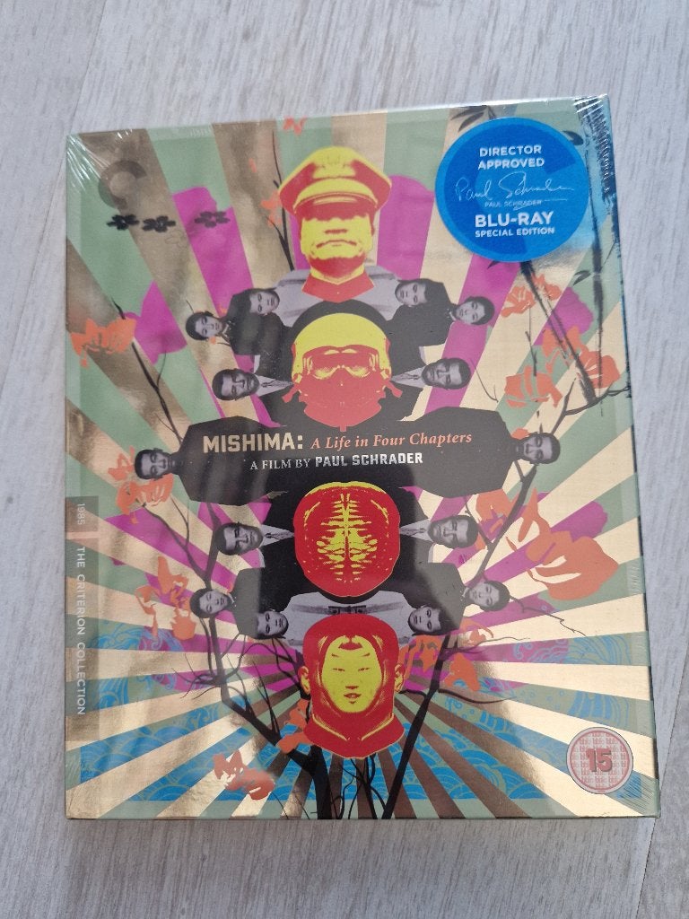 Blu-ray Criterion: Mishima: A Life if Four Chapters - New, Ophalen, Engels, Inclusief boekje, Film
