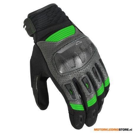 Macna Rime Motorhandschoenen, Groen-Zwart, Ophalen of Verzenden, Nieuw met kaartje