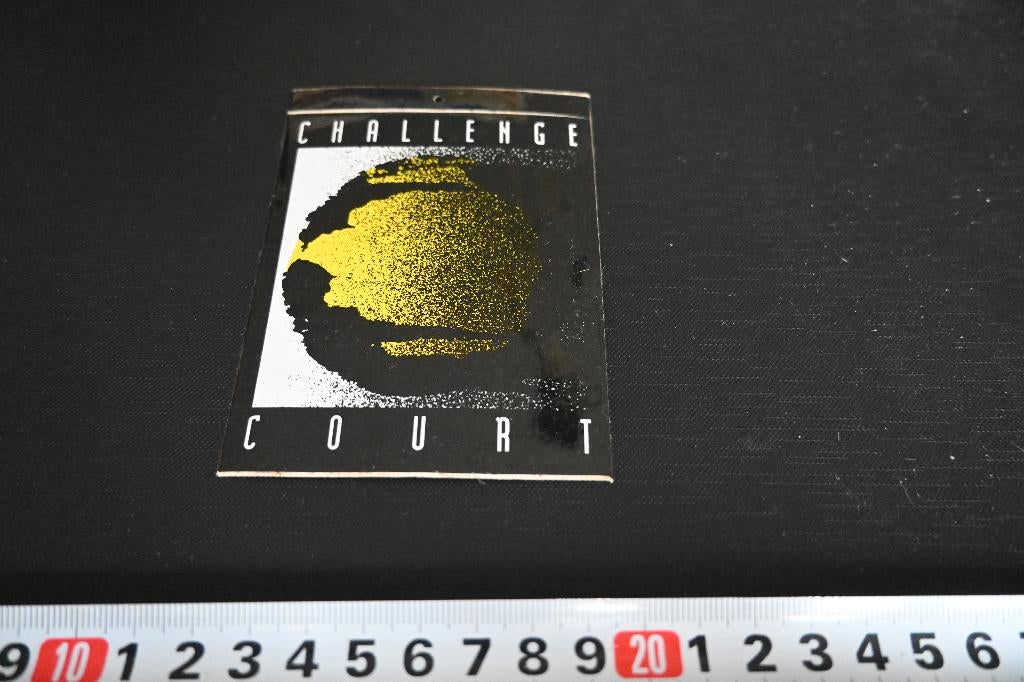 sticker challenge court - nike tennis, Verzamelen, Stickers, Ophalen, Zo goed als nieuw