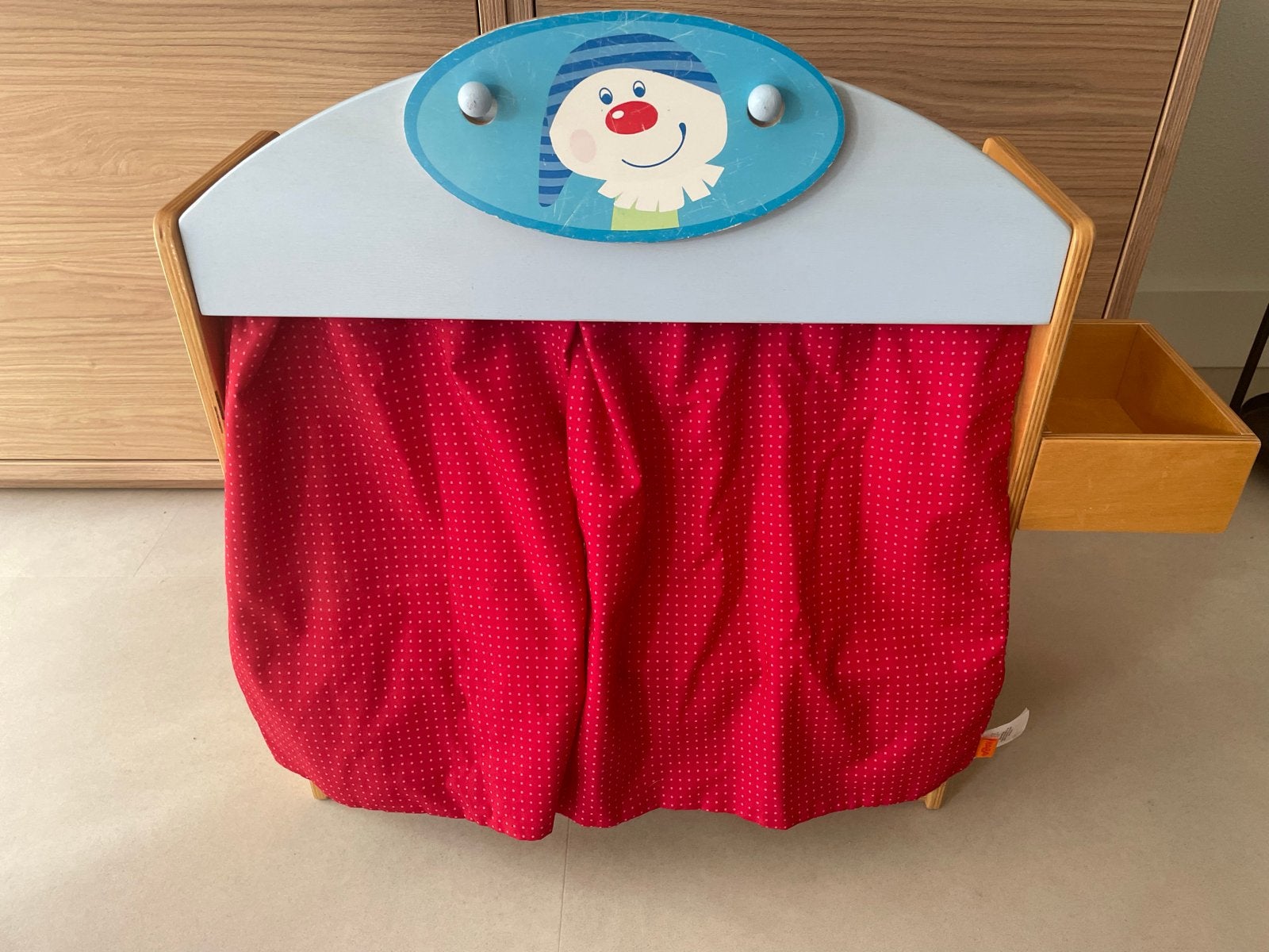 HABA Houten poppenkast / mini shop voor kinderen, Ophalen, Zo goed als nieuw, Jongen of Meisje