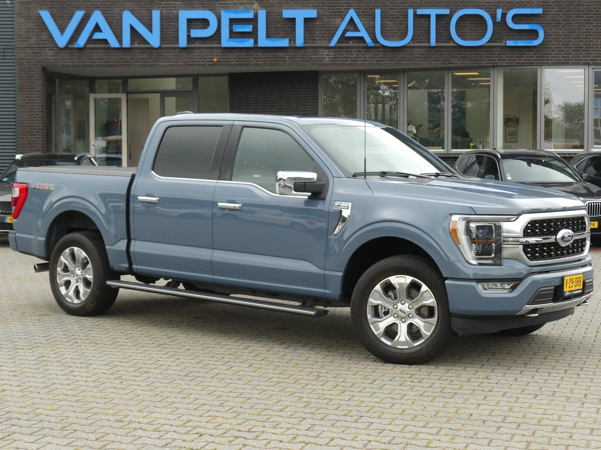 Ford F-150 V6 Platinum AWD 5P / B&O / PANO /, Automaat, Gebruikt, 405 pk, Blauw