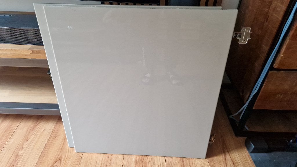 Ikea Besta deuren, beige ( 2 stuks), Ophalen