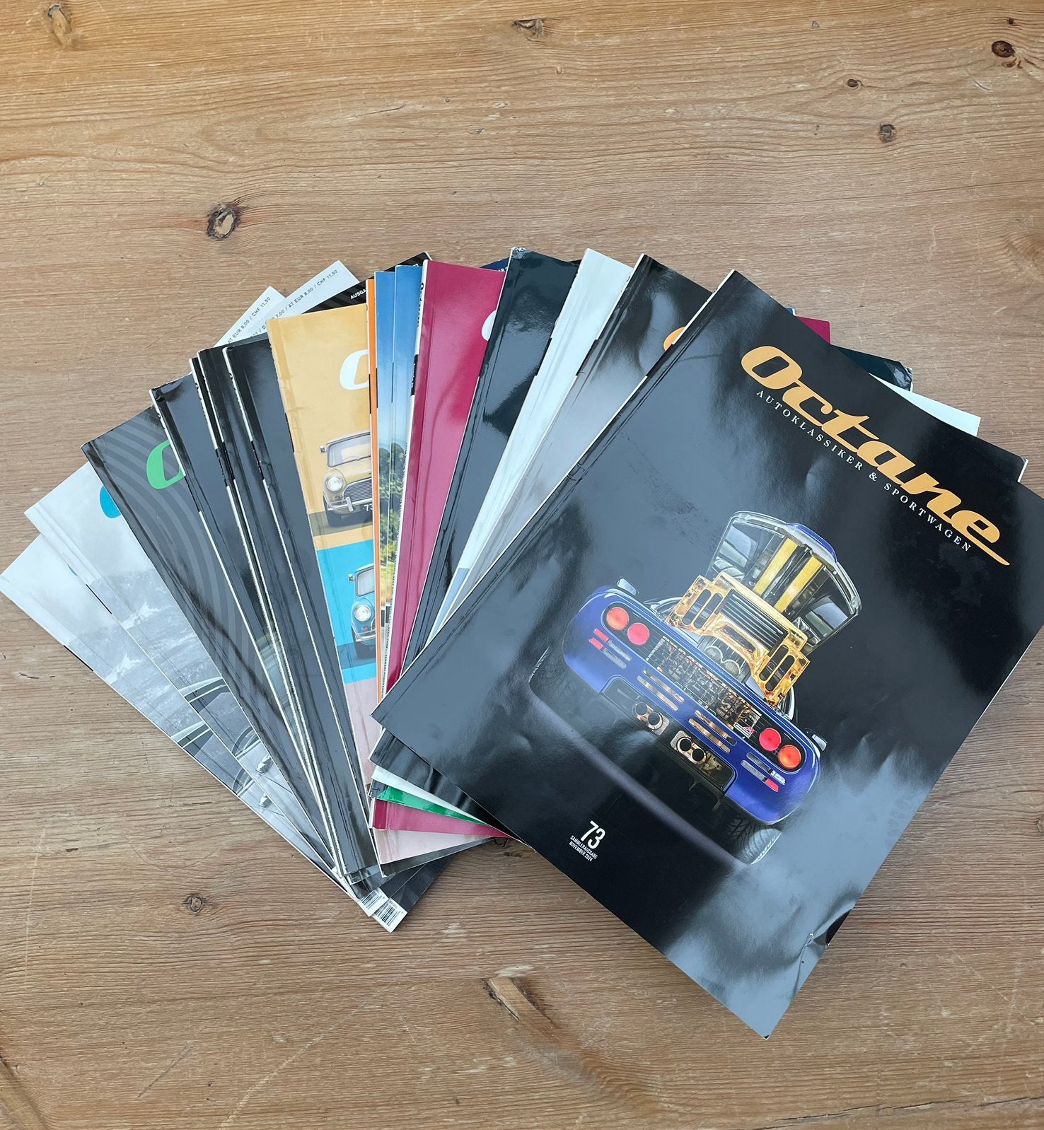 Octane magazines, Ophalen, Gelezen, Algemeen
