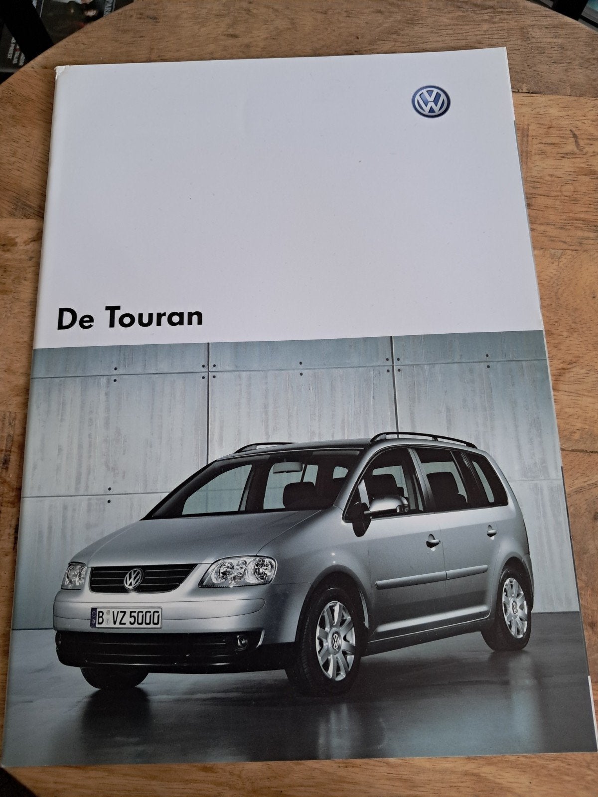 Volkswagen Touran introductie folder 2003, Ophalen of Verzenden, Gelezen, Volkswagen