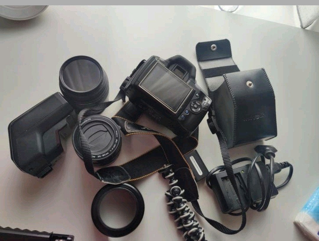 Sony DSLR camera compleet alpha 380, Audio, Tv en Foto, Fotocamera's Digitaal, Ophalen of Verzenden, Sony