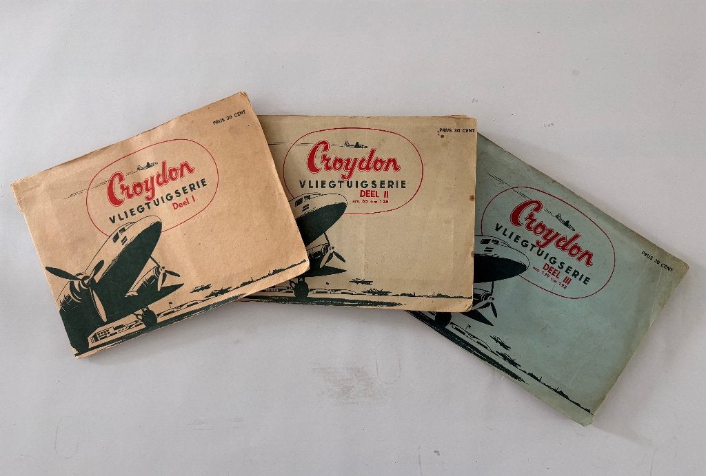 Croydon Vliegtuigserie Plaatjesalbums, Ophalen of Verzenden, Gelezen, Croydon, Plaatjesalbum