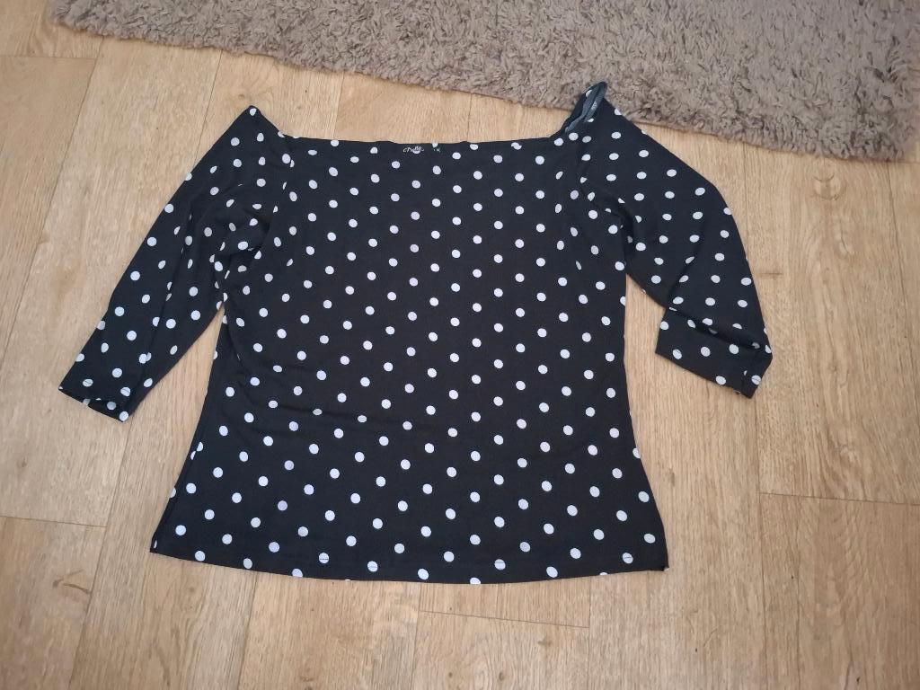 DOLLY & DOTTY shirt maat 44 NIEUW, Kleding | Dames, Zwart, Maat 42/44 (L), Nieuw, Ophalen of Verzenden