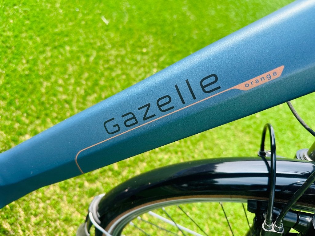 Gazelle orange c7+ elektrische Damesfiets L61cm ZGAN, Niet ingevuld, Niet ingevuld, Ophalen of Verzenden, Zo goed als nieuw