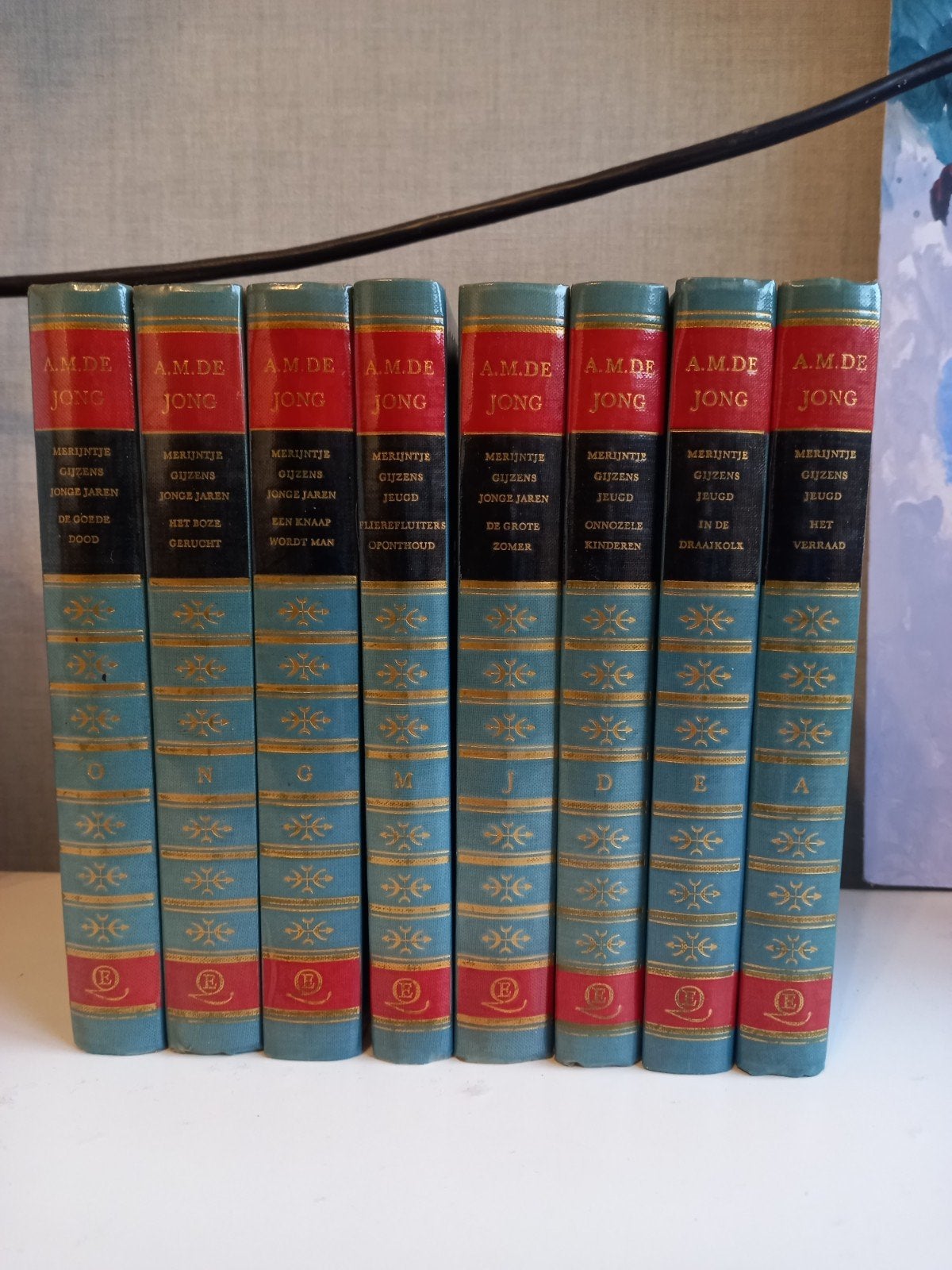 Merijntje Gijzens Jeugd - A.M. de Jong - Complete set, Ophalen, Gelezen, A.M. de Jong, Fictie