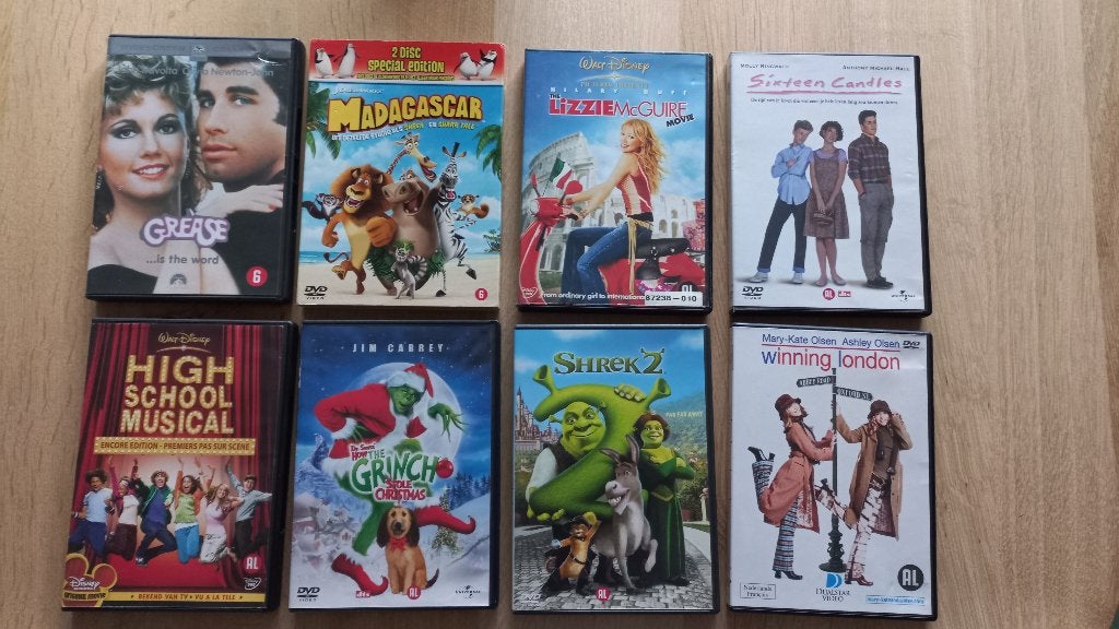 8 dvd's, Alle leeftijden, Eerste persing, Ophalen of Verzenden, Zo goed als nieuw