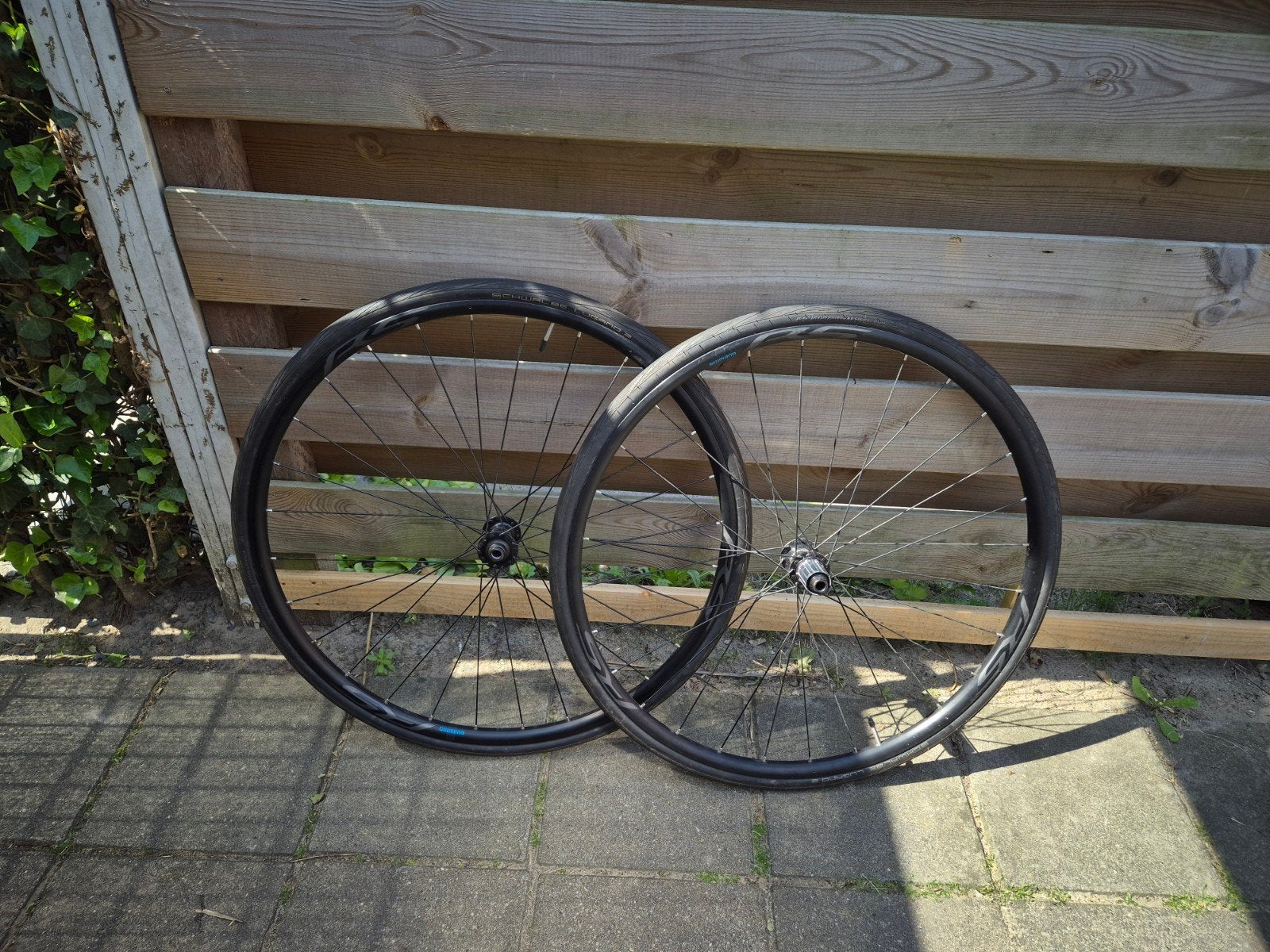 Shimano RS Wielset met Schwalbe banden, Fietsen en Brommers, Fietsonderdelen, Gebruikt, Schwalbe, Ophalen, Wiel