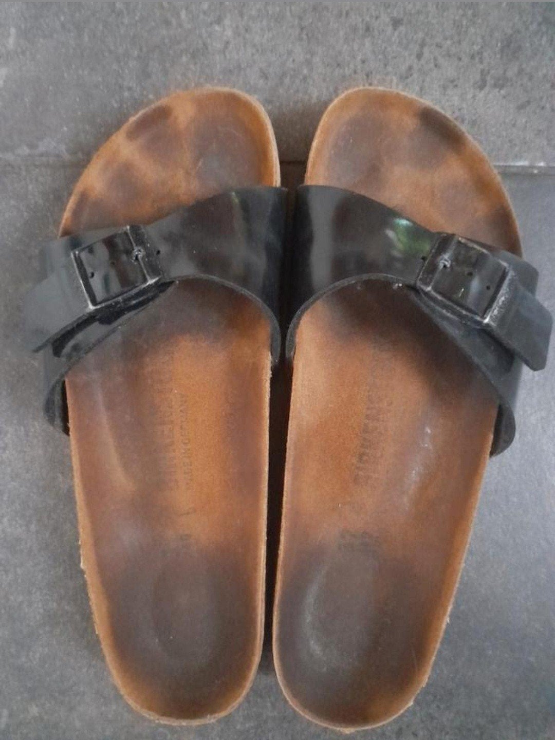 Birckenstock maat 33 ~ zwart glanzend slipper zomer meisje, Meisje, Ophalen of Verzenden, Zo goed als nieuw, Birkenstock