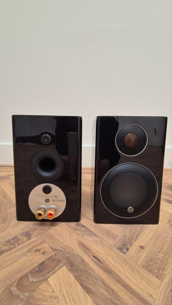 Monitor Audio Radius 90 speakers, Audio, Tv en Foto, Luidsprekers, Zo goed als nieuw, 60 tot 120 watt, Front, Rear of Stereo speakers