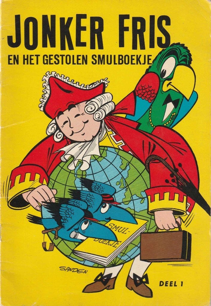 Jonker Fris en het gestolen smulboekje - Deel 1, Ophalen of Verzenden, Zo goed als nieuw, Fictie algemeen