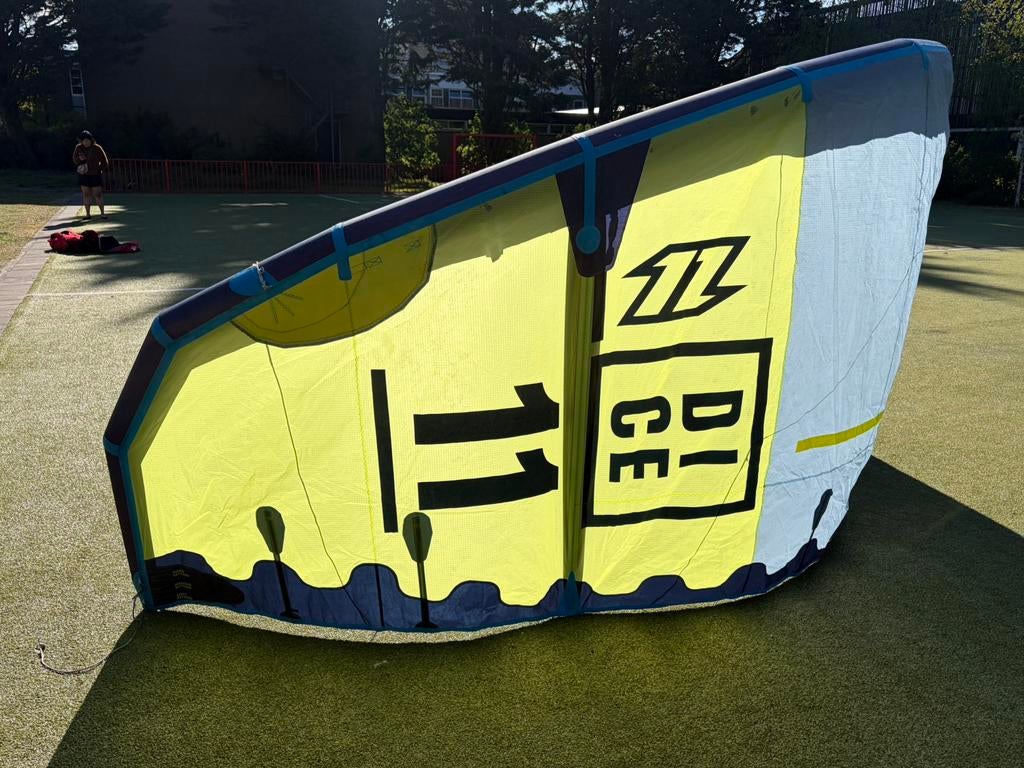 Duotone Dice, North Dice 11m, Watersport en Boten, Geen board, Zo goed als nieuw, Kite, 11 m²