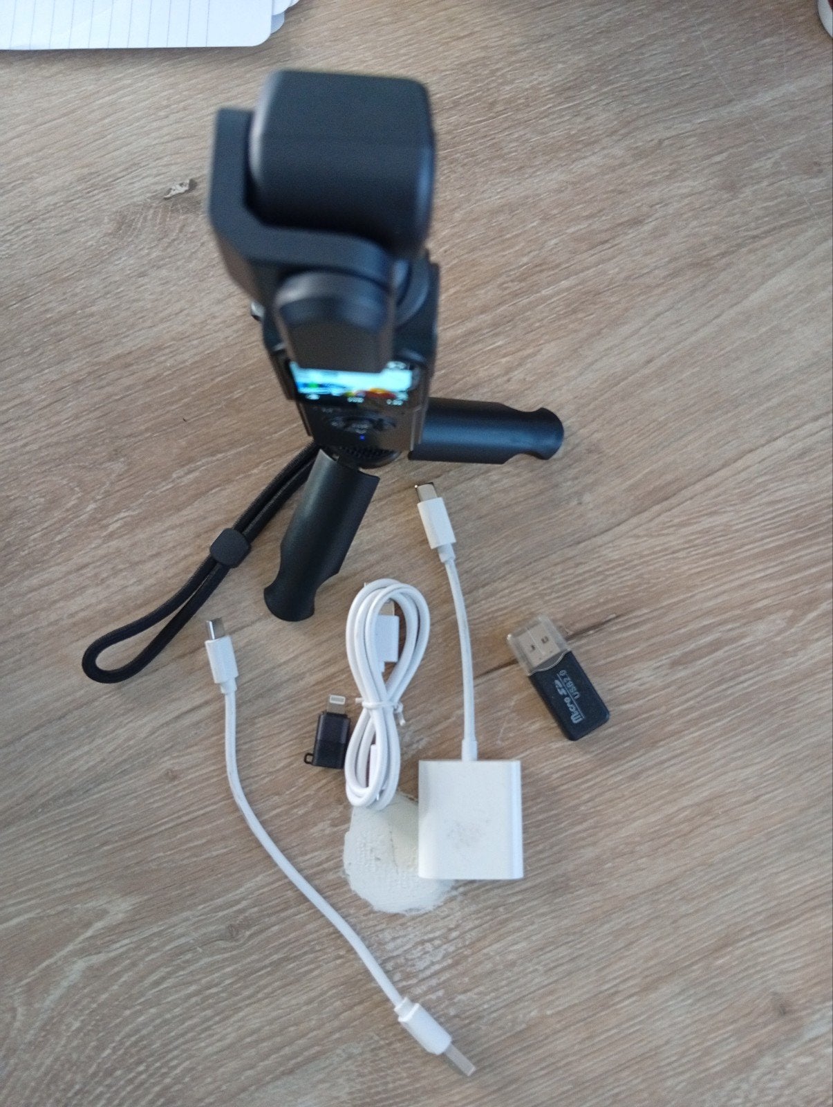 VOSOI 4K Handheld Action Vlog Camera met accessoires, Ophalen of Verzenden