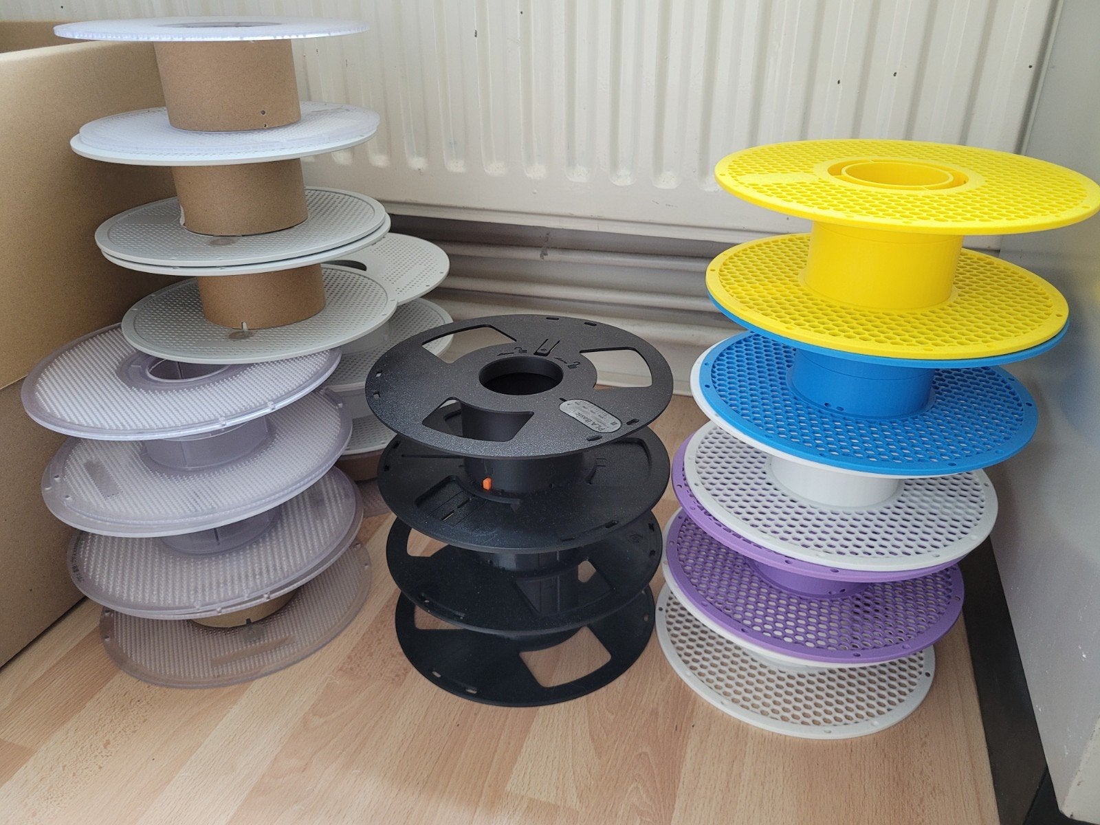 Diverse Bambu lab filament spoelen (origineel, ABS, PLA), Ophalen, Gebruikt