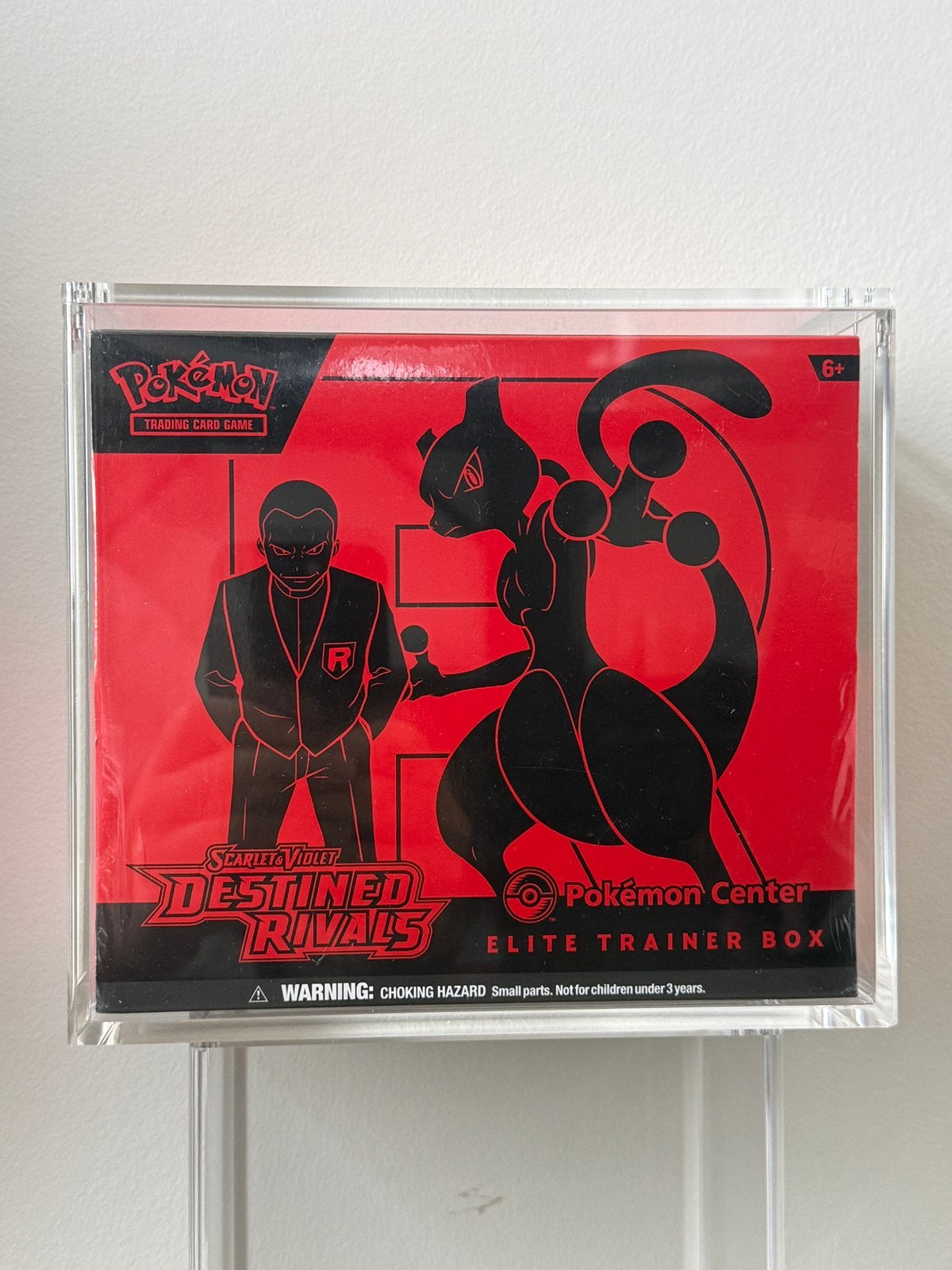 Destined Rivals Pokemon Center Elite Trainer Box ETB, Ophalen of Verzenden, Zo goed als nieuw, Boosterbox, Foil