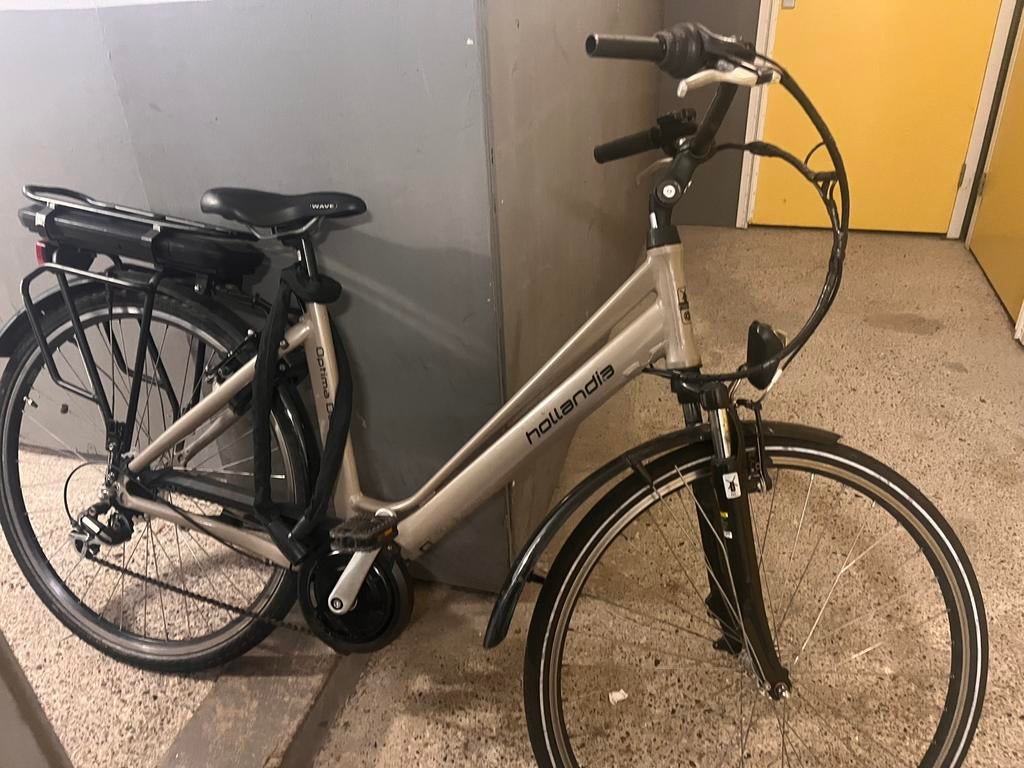 Elektrische hollandia fiets, Ophalen, Gebruikt, Overige merken