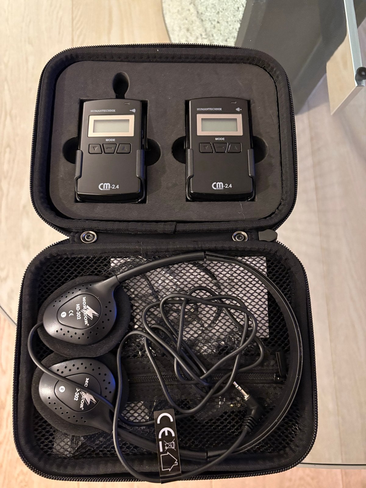Humantechnik CM-2.4 Set Solo-apparatuur met hoofdtelefoon, Ophalen of Verzenden, Nieuw