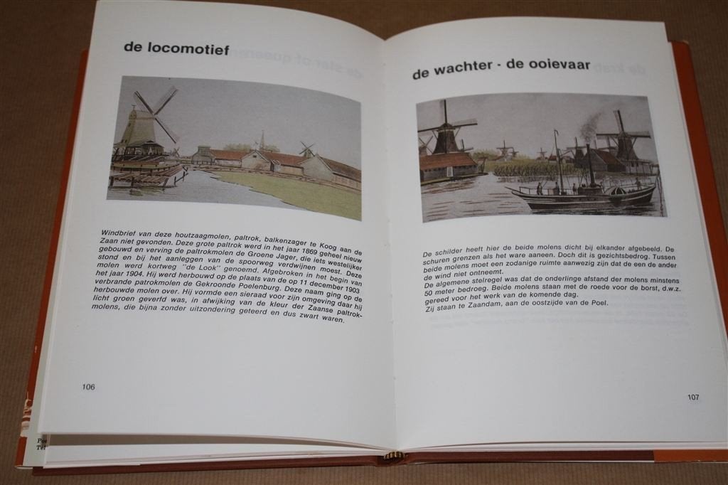 De Zaanse molen. H.P. Moelker., Ophalen of Verzenden, Nieuw