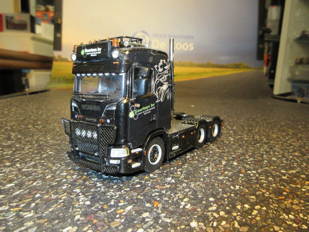 WSI Scania Geurtsen BV met certificaat, Hobby en Vrije tijd, Modelauto's | 1:50, Ophalen of Verzenden, Nieuw, Bus of Vrachtwagen