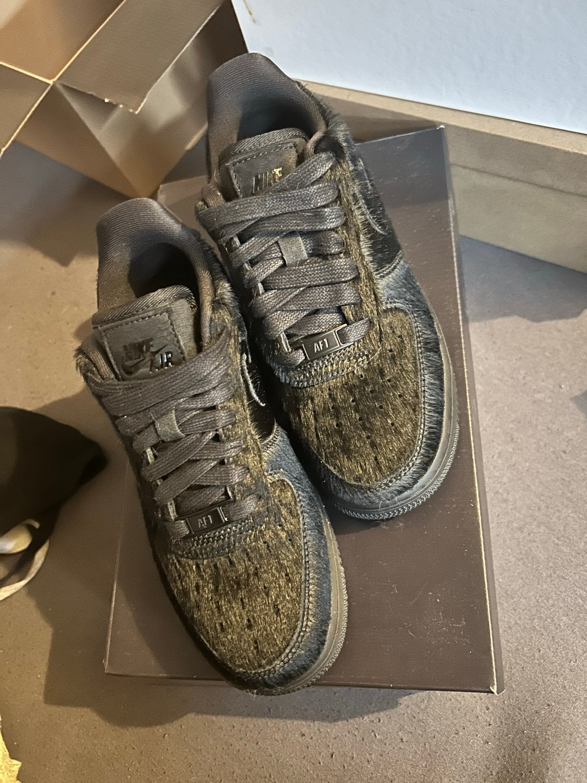 Nike Air Force 1 Black/Off Noir sneakers, Kleding | Dames, Schoenen, Zo goed als nieuw, Sneakers of Gympen, Zwart, Ophalen of Verzenden