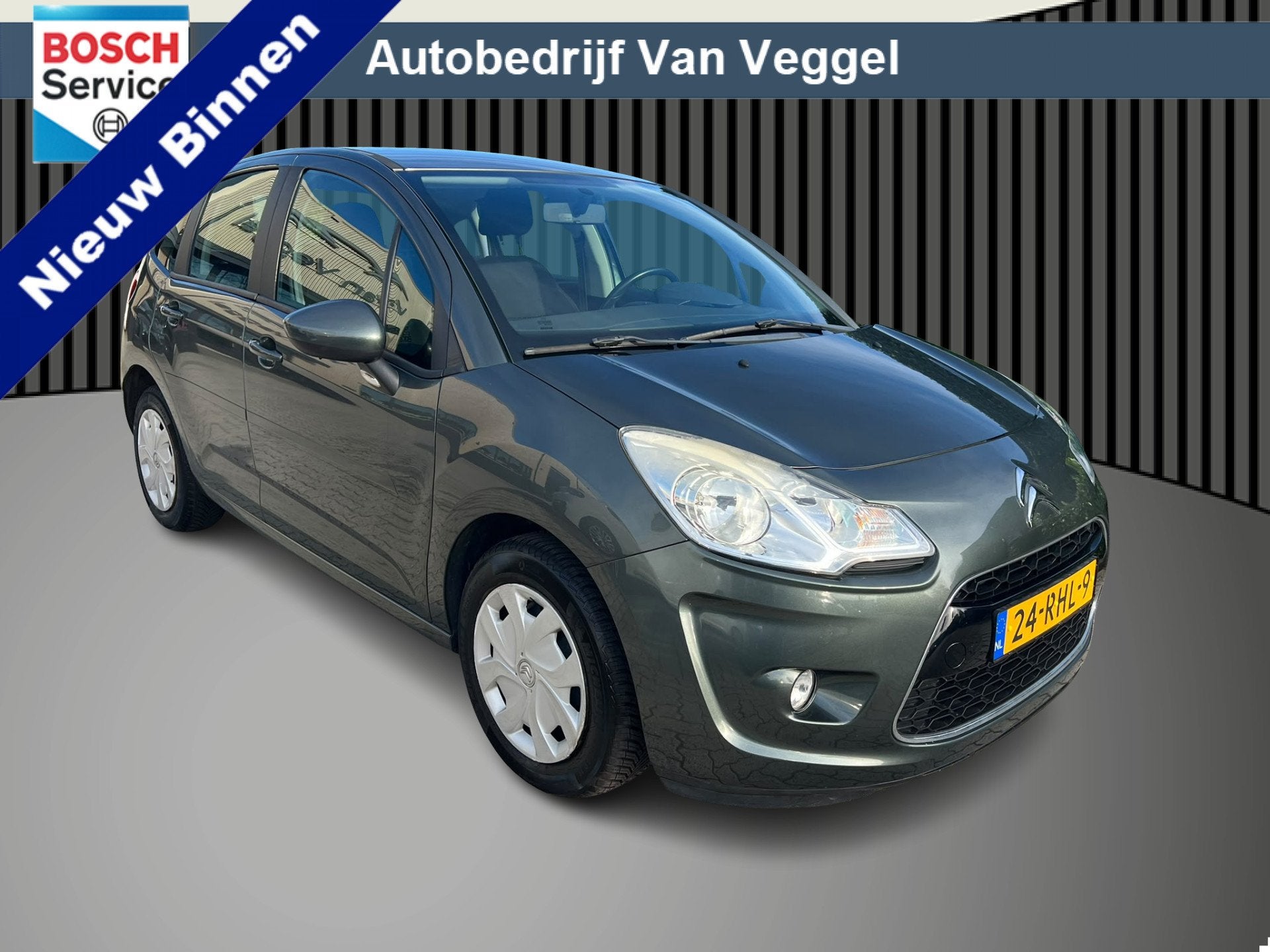 Citroën C3 1.6 e-HDi Dynamique trekhaak, airco, (bj 2011), Auto's, Voorwielaandrijving, Euro 5, Gebruikt, Zwart