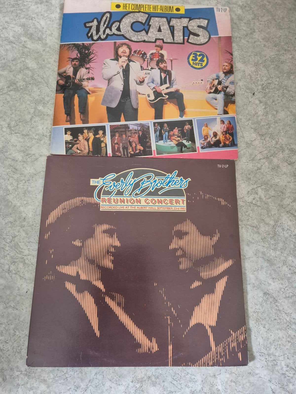 Lp the cats en the everly brothers, Ophalen, Gebruikt, 12 inch, Pop