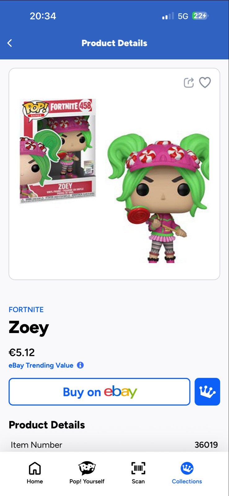 Funko Pop! Fortnite Zoey #458 - Nieuw in doos, Ophalen of Verzenden, Nieuw