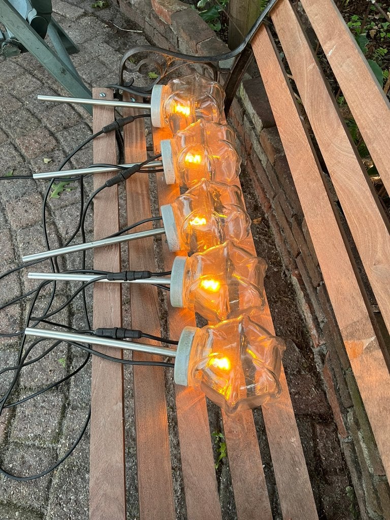zes-delige Tuinverlichting, Ophalen, Gebruikt, Minder dan 50 watt, Overige typen