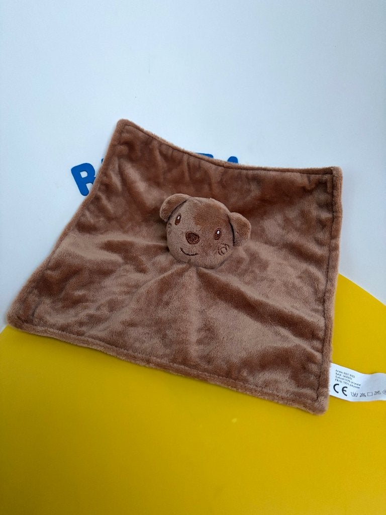 K3401 zeeman Wibra doekje beer bruin, Ophalen of Verzenden, Zo goed als nieuw, Beer