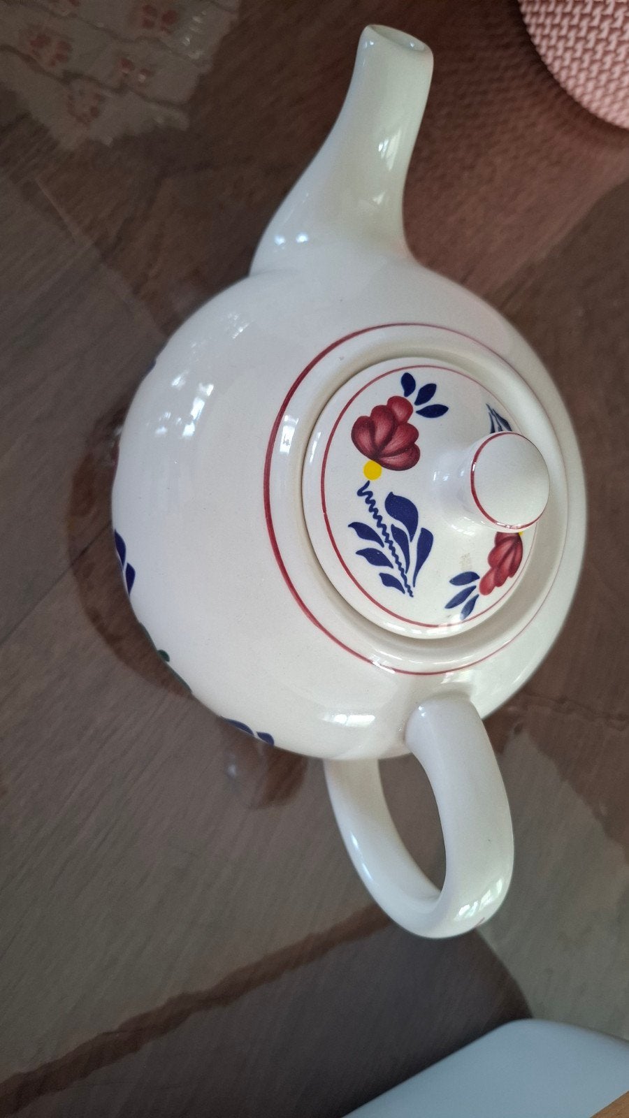 Nieuwe Boeren Bont Theepot - 26x18 cm, Ophalen of Verzenden