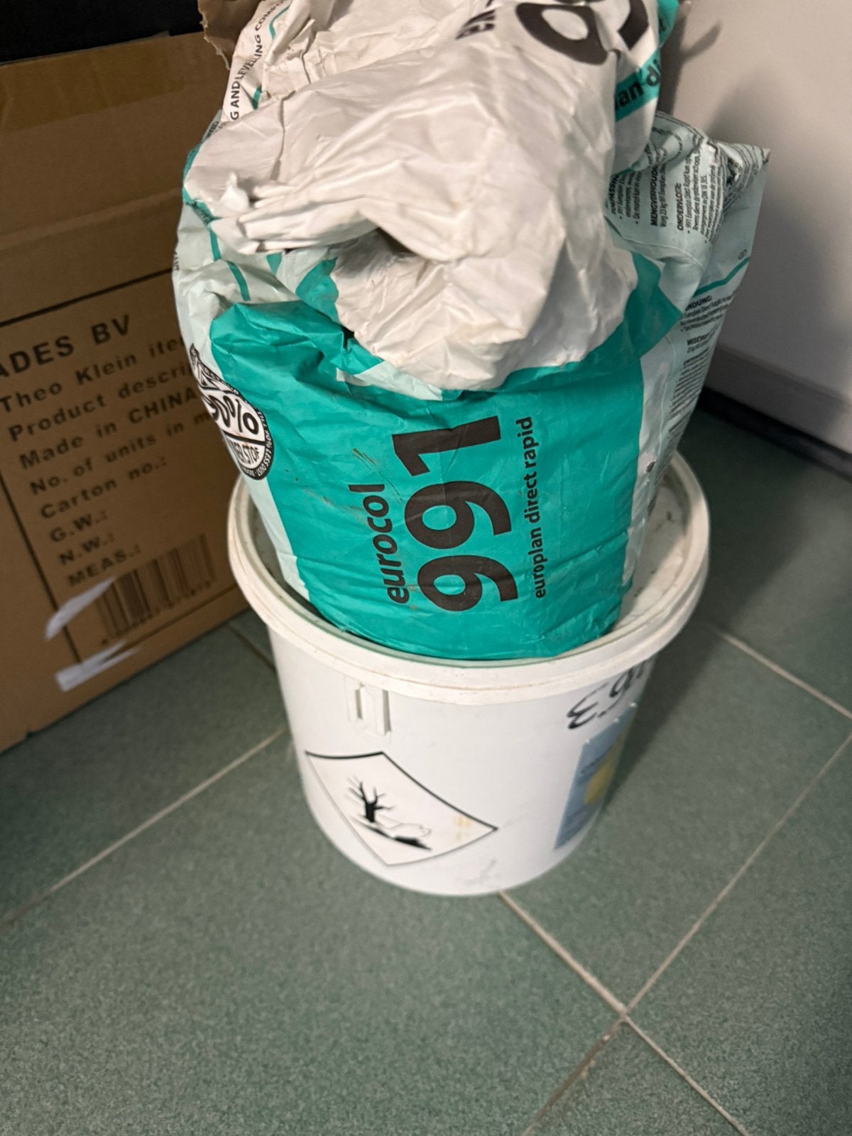 Egalinee en voorstrijk, Doe-het-zelf en Verbouw, Minder dan 4 cm, Overige materialen, Ophalen of Verzenden, Zo goed als nieuw