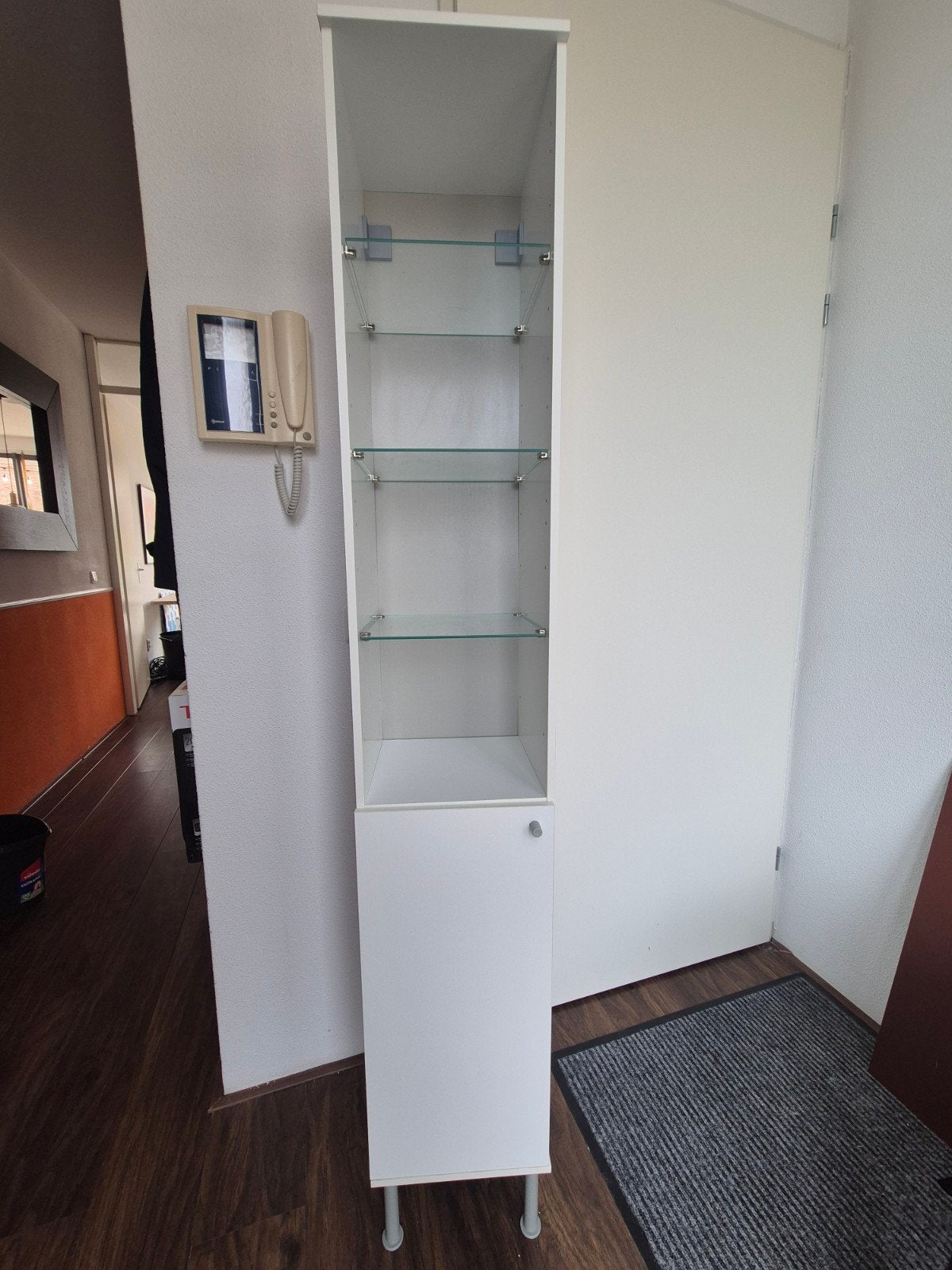 IKEA Fullen witte badkamerkast, Ophalen, (Half)hoge kast, Minder dan 50 cm, Zo goed als nieuw
