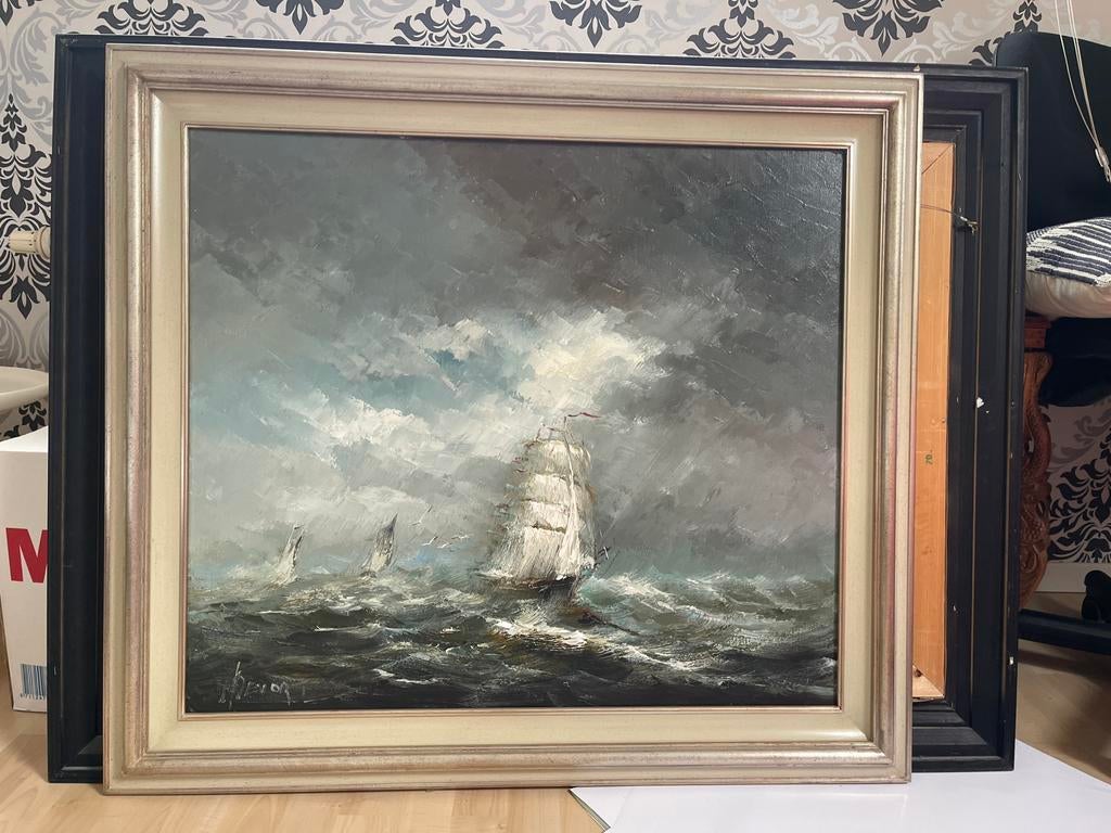 Zeezicht John Bevort, Antiek en Kunst, Ophalen