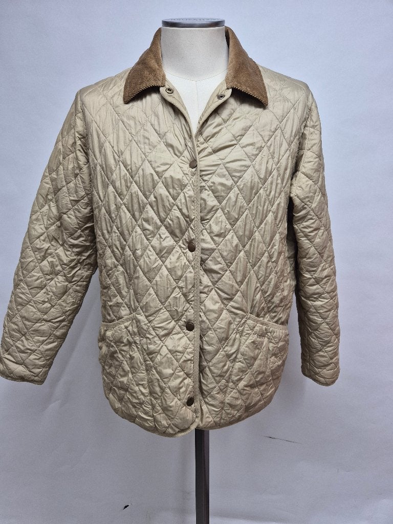 Barbour 'Flyweight Langdale Jkt' dames zomerjas, 44, Barbour, Beige, Maat 42/44 (L), Ophalen of Verzenden