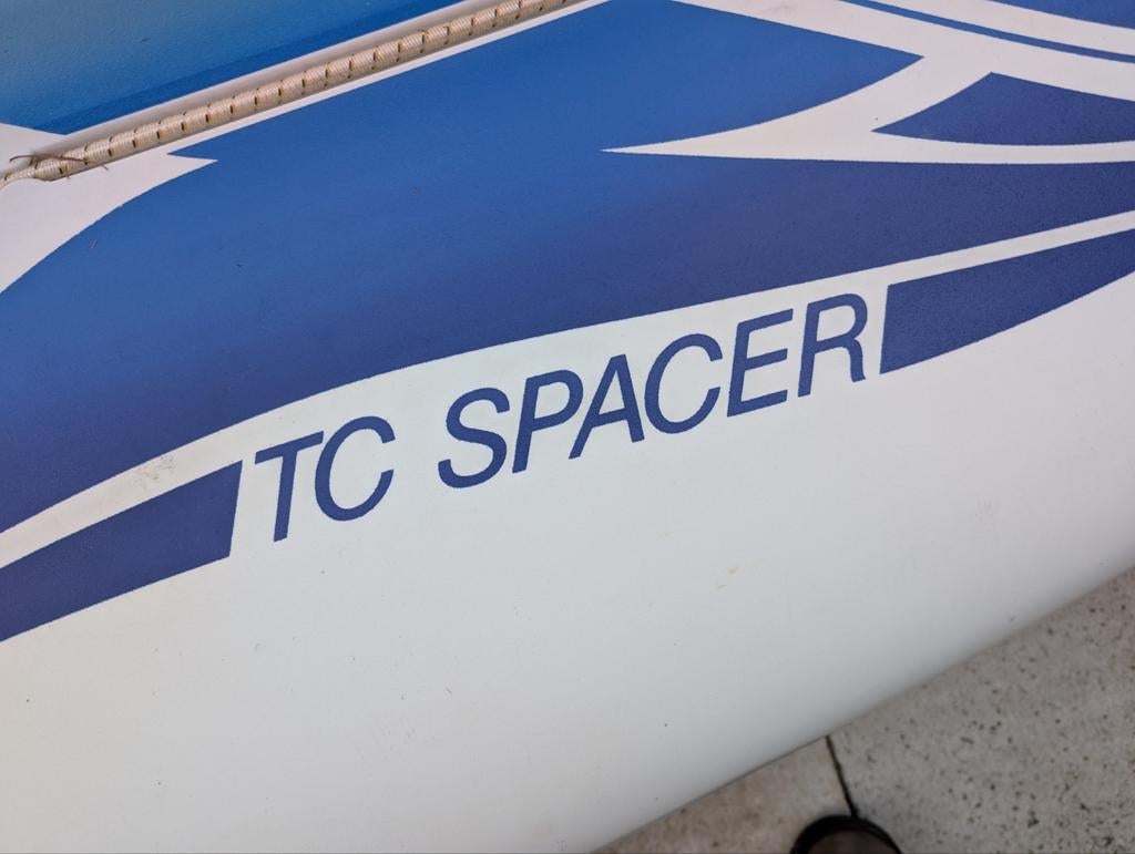 Ten Cate Spacer surfplank, Watersport en Boten, Windsurfen, Ophalen, Gebruikt, Complete set, 5 tot 7 m²