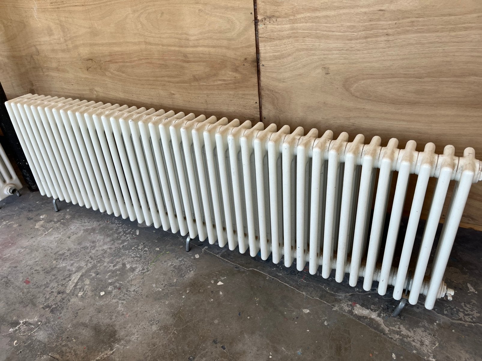 2x segment radiator 190x50x14 cm, Doe-het-zelf en Verbouw, Ophalen, 30 tot 80 cm, Radiator, 150 cm of meer