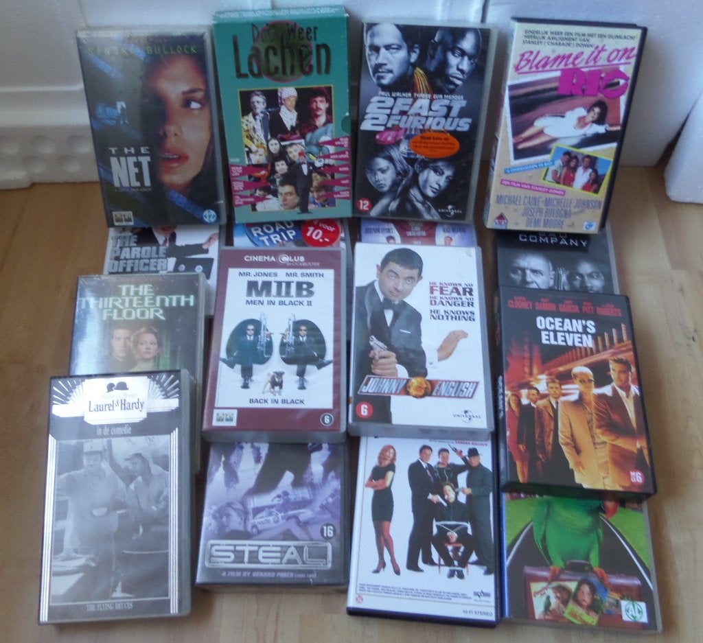 VINTAGE DIVERSE VHS FILMS, Nederlands ondertiteld, Alle leeftijden, Ophalen of Verzenden, Zo goed als nieuw