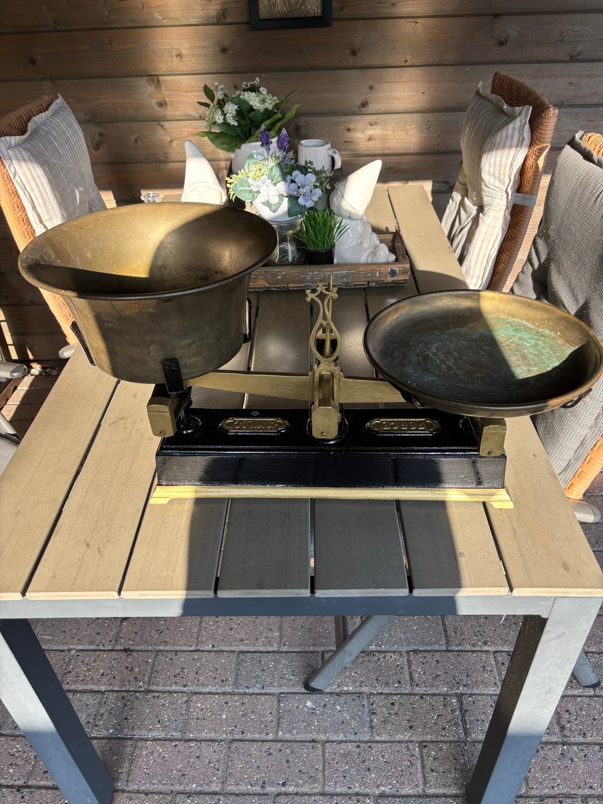 Te koop vintage weegschaal, Antiek en Kunst, Ophalen