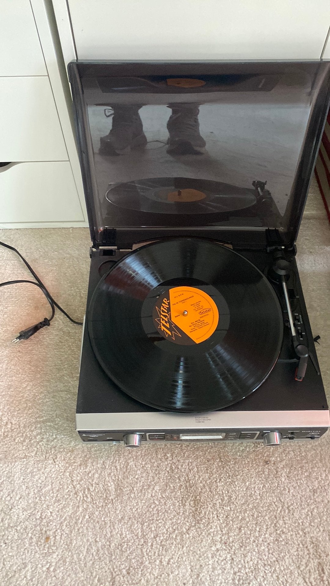 Pick up met singles en lp’s, Ophalen, Gebruikt, Overige merken