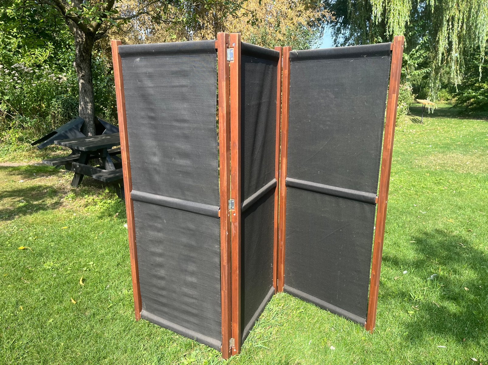 Kamerscherm voor binnen en buiten, Tuin en Terras, Ophalen, Zo goed als nieuw, 200 cm of meer, 150 tot 200 cm