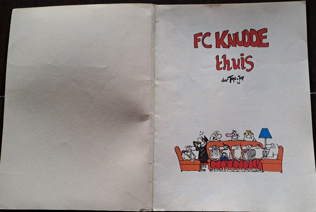 FC Knudde - Thuis (deel 1), Eén stripboek, Ophalen of Verzenden, Zo goed als nieuw