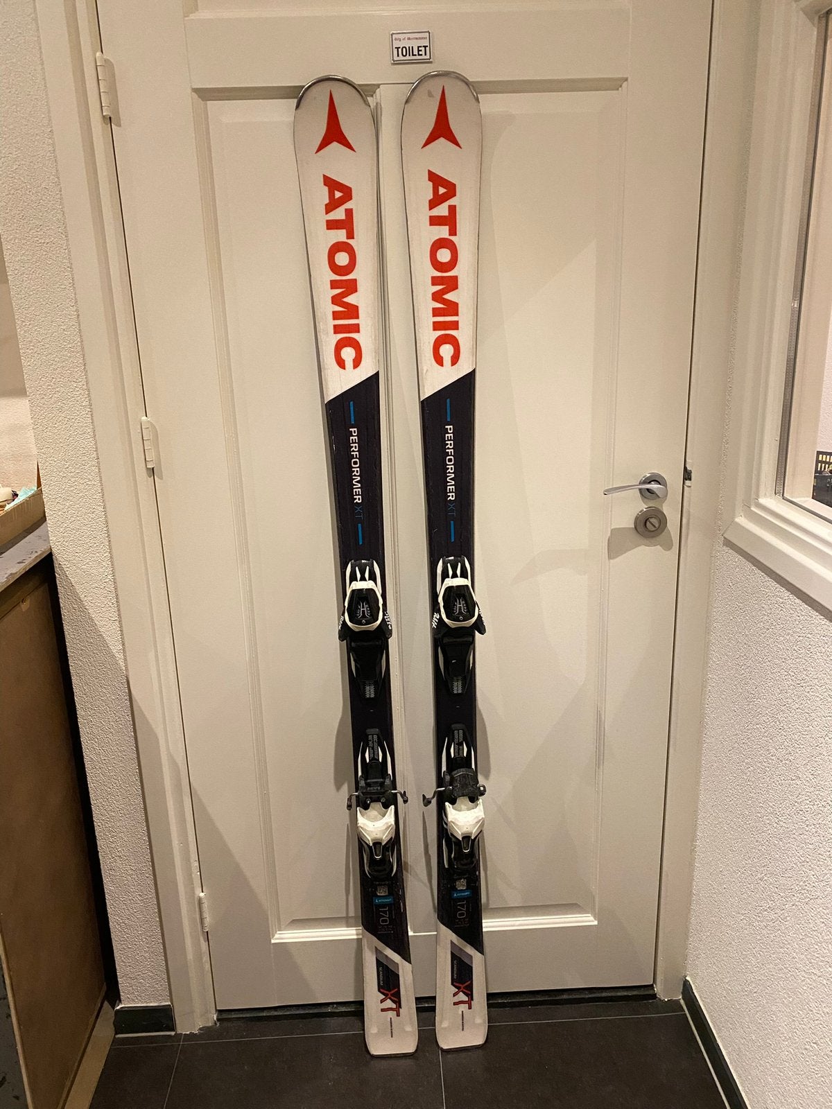 Ski’s Atomic Performer Scandium XT Lengte 170 cm. € 99,=, Sport en Fitness, Ophalen, 160 tot 180 cm, Schoenen, Zo goed als nieuw