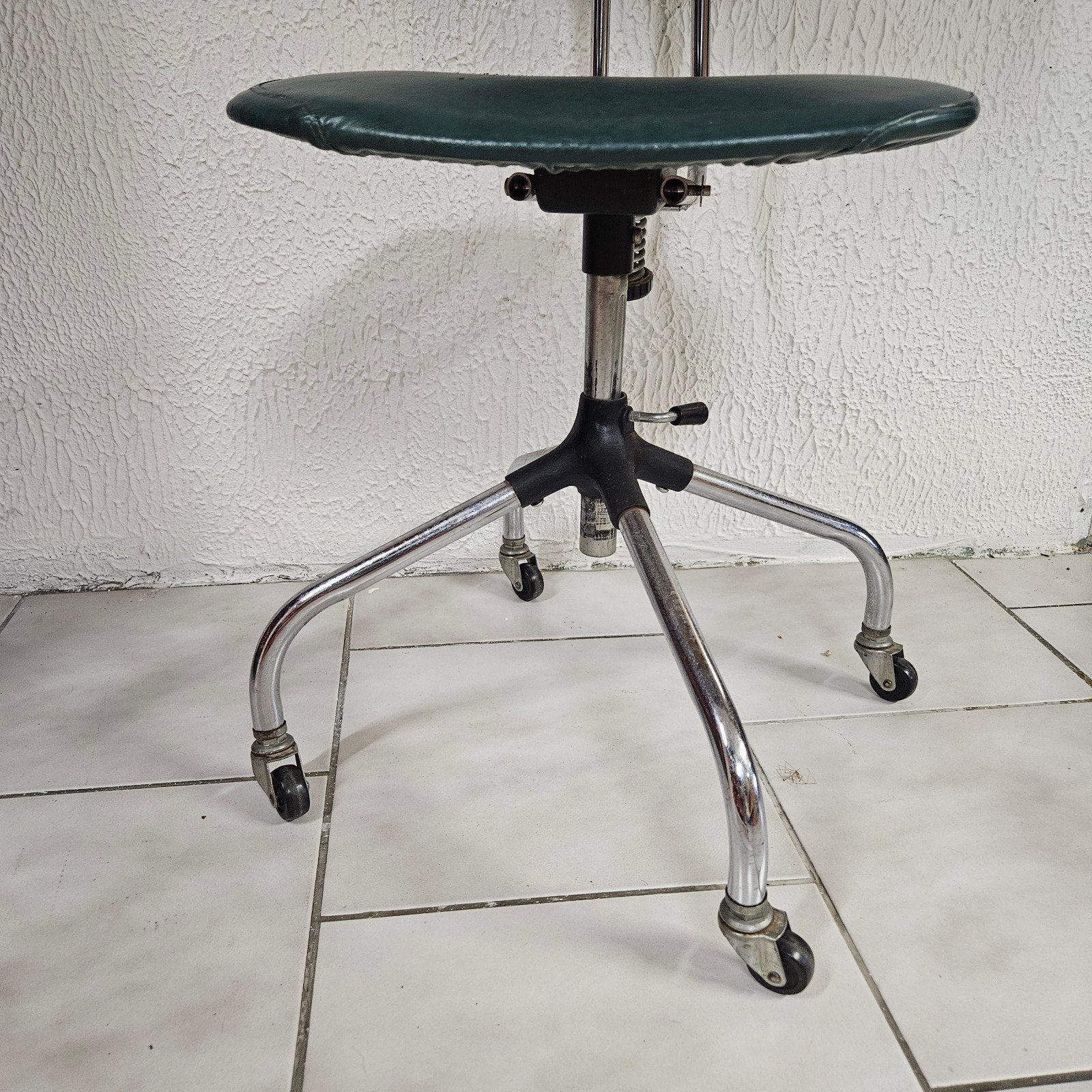 Vintage Bureaustoel - Groen, Ophalen, Gebruikt, Groen, Bureaustoel