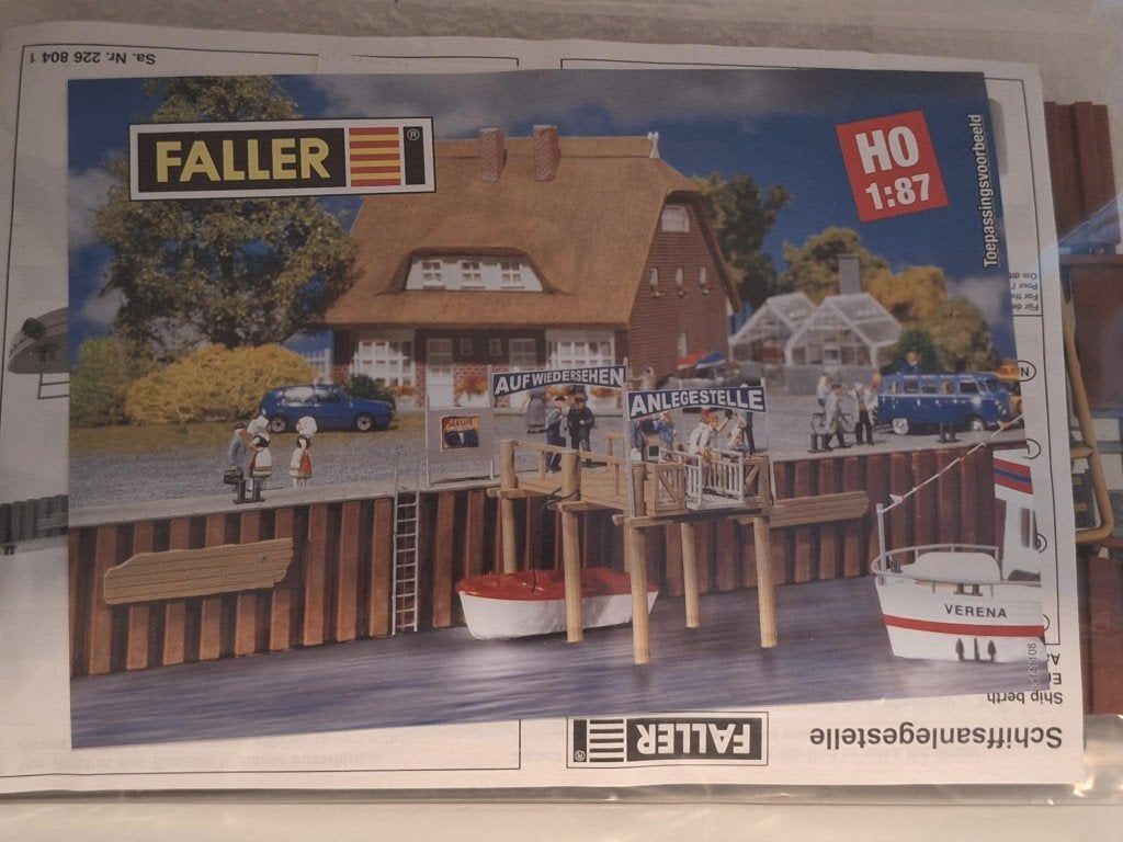 Bouwpakket 1/86 - Faller, Overige merken, Gelijkstroom, Brug, Tunnel of Gebouw, Ophalen of Verzenden
